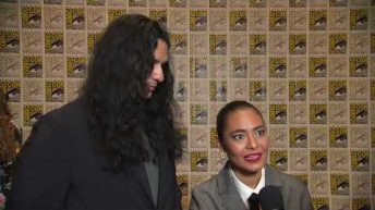 Alex Livinalli Mabel Cadena Interview at San Diego Comic Con 2022