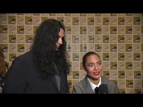 Alex Livinalli Mabel Cadena Interview at San Diego Comic Con 2022