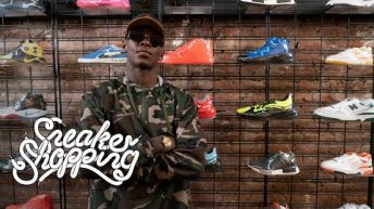 Israel Adesanya Goes Sneaker Shopping With Complex