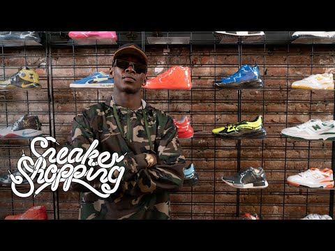 Israel Adesanya Goes Sneaker Shopping With Complex