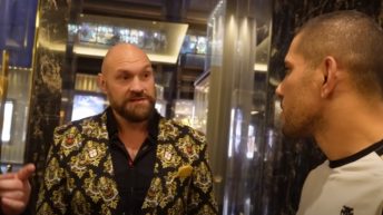 VIDEO | Alex Pereira gets encouraging words from Tyson Fury regarding Israel Adesanya loss