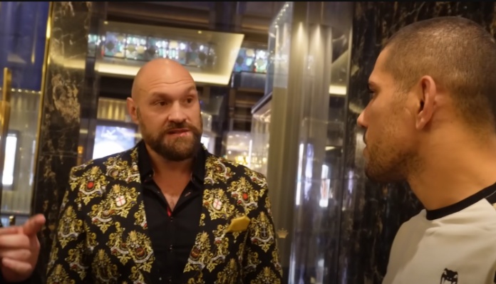 VIDEO | Alex Pereira gets encouraging words from Tyson Fury regarding Israel Adesanya loss