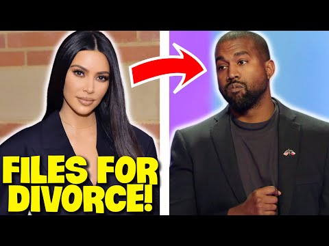 BREAKING NEWS!  Kim Kardashian Officially FILES for Divorce From Kanye West #TMZ