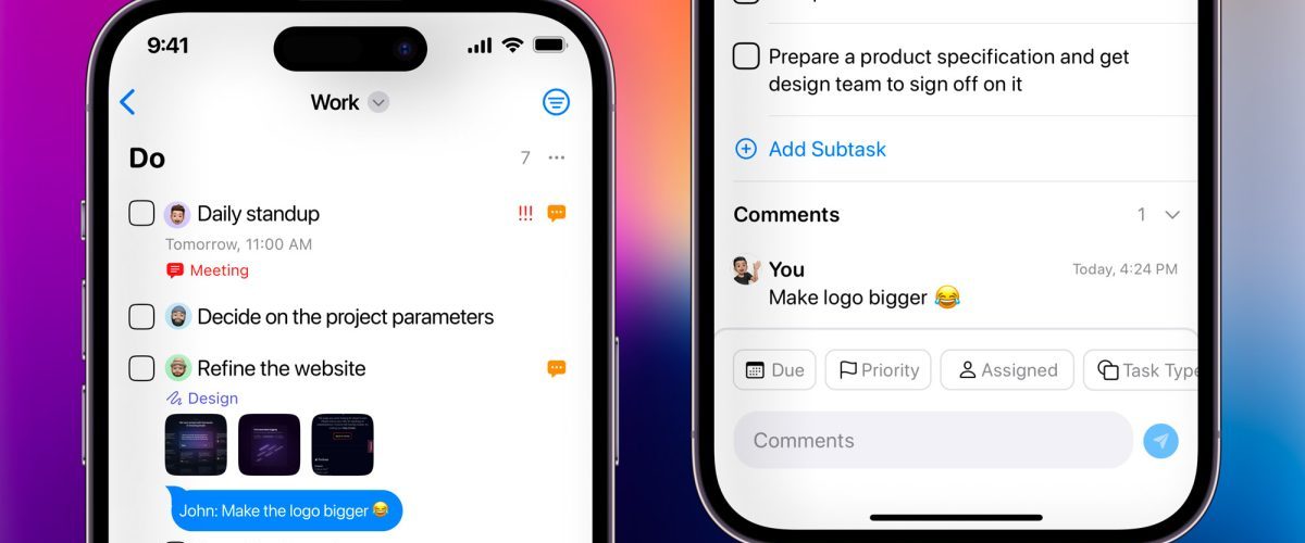 ‘Tasks’ to-do app gets major update with new design, Tasks Cloud, and collaboration