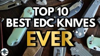 The TOP 10 BEST EDC Folding Knives EVER