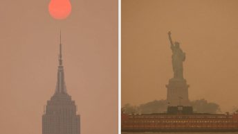 13 Pictures That Capture How Smokey, Hazy — And Dangerous To Breathe — It Is Right Now In NYC/The Northeast