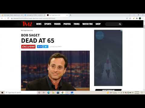 BOB SAGET DEAD AT 65 | 1/9/2022 | Breaking News TMZ