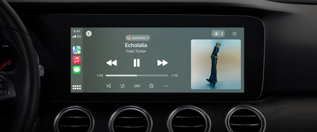 CarPlay in iOS 17: Apple Music SharePlay, design updates, new wallpaper