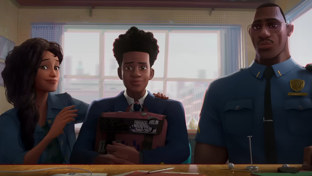 Across the Spider-Verse Explores Spider-Man’s History With Cops in Messy Ways