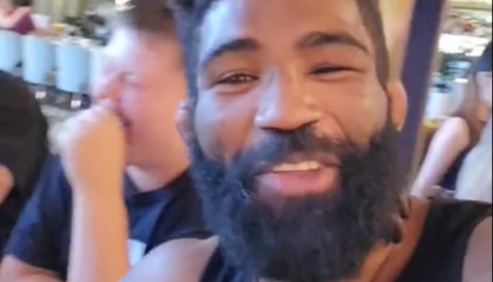 VIDEO | Chris Curtis pulls up on internet trolls at UFC 289: “They never keep the same energy”