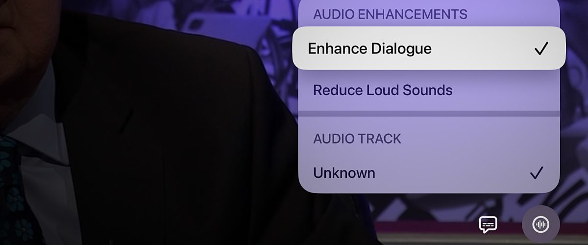 tvOS 17 helps you hear what people are saying in shows, when using HomePods as speakers