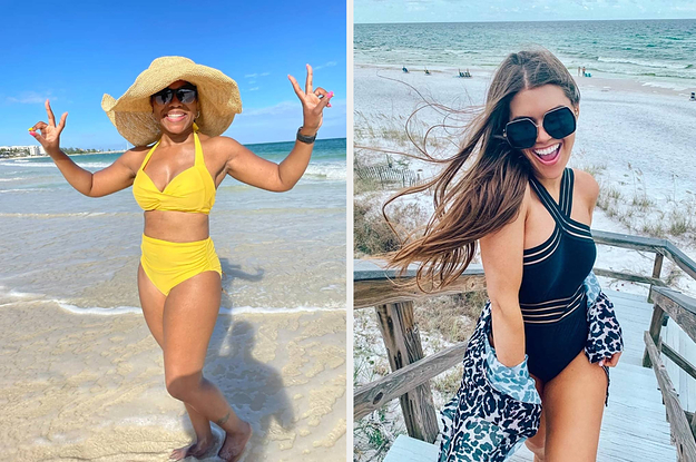 20 Supportive Bathing Suits You Can Actually Swim, Dive, And Splash Around In