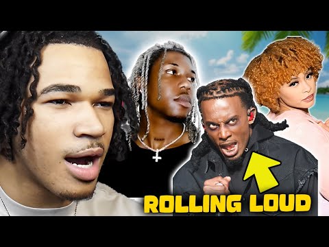 Plaqueboymax Reacts To ROLLING LOUD 2023 (Destroy Lonely, Playboi Carti, Ice Spice More..)