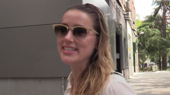 Amber Heard Says She’s Very Happy Living in Spain, Speaking Spanish Fluently