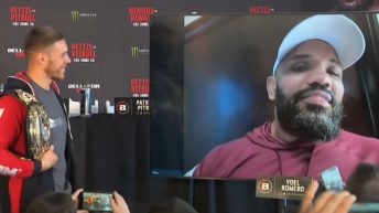 WATCH | Vadim Nemkov has virtual face-off with Yoel Romero as ‘Soldier of God’ misses presser due to fear of heights