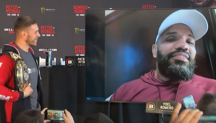 WATCH | Vadim Nemkov has virtual face-off with Yoel Romero as ‘Soldier of God’ misses presser due to fear of heights