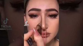 Nose Contour hack  with plucker😱❌✅ #viral #youtubeshorts #makeup #trending #shorts #hack #ashortaday