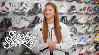 Sabrina Ionescu Goes Sneaker Shopping With Complex