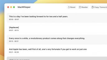 MacWhisper transcription app gets major update with new Display Mode