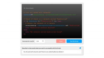 Mosyle using AI to generate ready-to-use scripts for Apple Device Management using natural language