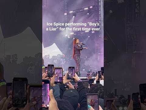 Ice Spice Had Her Very First Concert at Rolling Loud #shorts #icespice #rollingloud