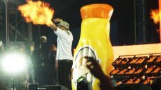 LARRY JUNE ALMOST SET ON FIRE DURING CONCERT @ Rolling Loud LA 2023, New Project w/ Alchemist