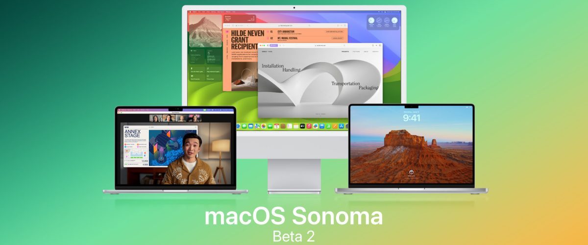 Journey to Sonoma continues with macOS 14 beta 2 for developers