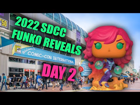 2022 San Diego Comic Con FUNKO POP Reveals: DAY 2