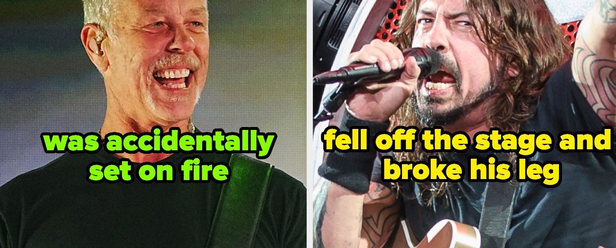 17 Famous People Who’ve Gotten Seriously Injured At Their Own Concerts