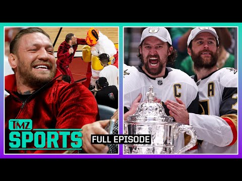 Conor McGregor KOs Heat Mascot, Vegas Knights Win Stanley Cup! | TMZ Sports Full Ep – 6/14/23