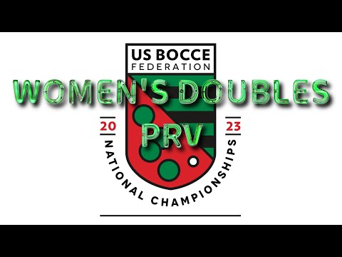 USBF National Championships Women’s Doubles PRV