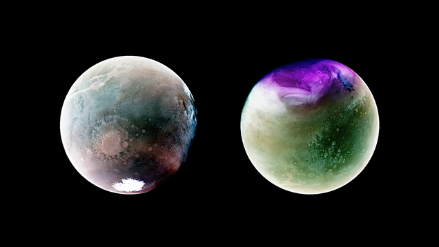 Mars Looks Gorgeous in New Images Taken by NASA’s MAVEN Spacecraft