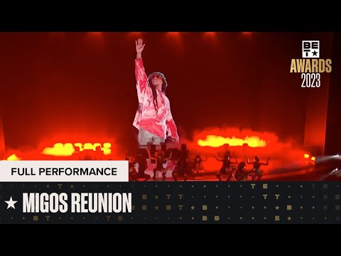 Migos Came Together For Legendary Reunion Performance Honoring Takeoff ONLY On BET! | BET Awards ’23