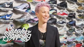 Megan Rapinoe Goes Sneaker Shopping With Complex