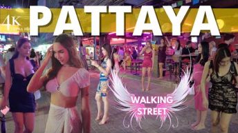 ❌❌❌ Angels Walking Street: Nightlife in Pattaya, Thailand 🇹🇭  [Walking tour]