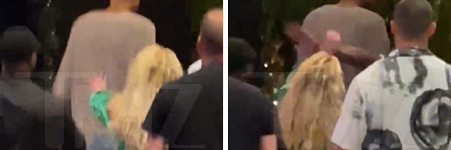 Britney Spears Slap Video Shows She Tapped Victor Wembanyama, Didn’t Grab Him