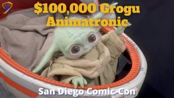 $100,000 Grogu Animatronic for Sale at San Diego Comic-Con 2022