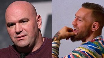 Dana White reacts to Conor McGregor’s claim that he will be fighting Michael Chandler this December