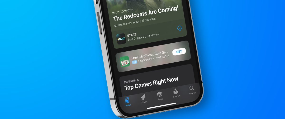 App Store turns on newly announced ad slot for Today tab