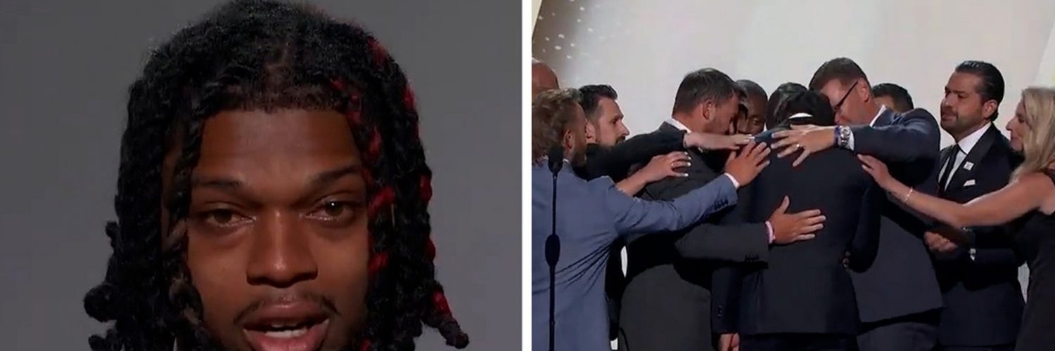 Damar Hamlin Breaks Down In Tears Honoring Buffalo Bills Staffers At ESPYs