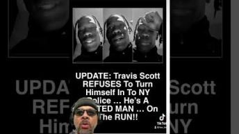 Travis Scott refuses to turn himself over to NY Police according to Media Take Out! #shorts