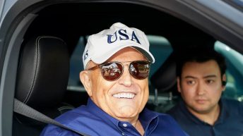 Rudy Giuliani Shows Up at Suspected Gilgo Beach Killer’s Home with Big Smile