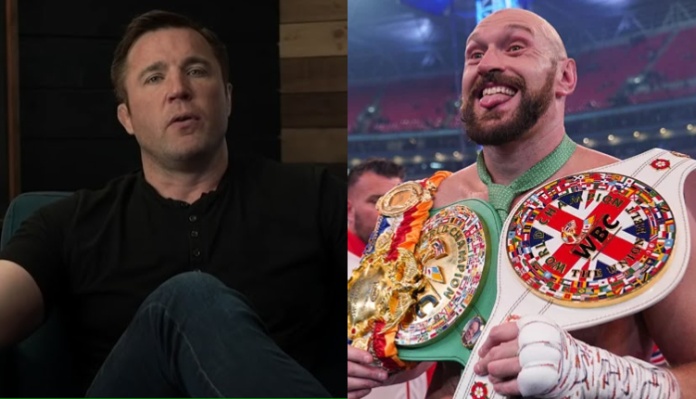 Chael Sonnen slams Tyson Fury for setting up Francis Ngannou fight: “That’s a bully, and it’s a scumbag”