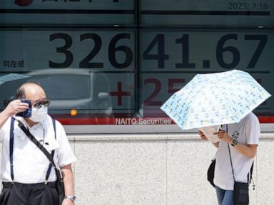 Stock market today: Asian shares extend losses after China reports lower growth than expected