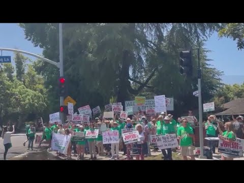 Residents protest Studio City sports complex