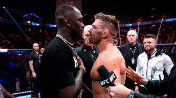 Israel Adesanya talks controversial Dricus du Plessis UFC 290 face-off: “I lost my s*it”