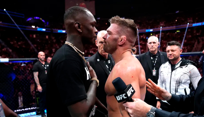 Israel Adesanya talks controversial Dricus du Plessis UFC 290 face-off: “I lost my s*it”