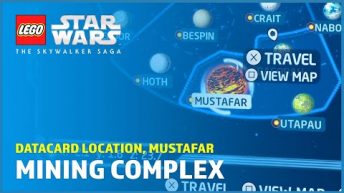 Mining Complex Datacard location, Mustafar  – Datacards – LEGO Star Wars: The Skywalker Saga