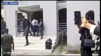 TRENDING: Drama In Court As DSS Goes Physical With Correctional Personnel Over Emefiele’s Custody