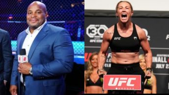 Daniel Cormier downplays Molly McCann’s strawweight move: “There are great grapplers at 115!”